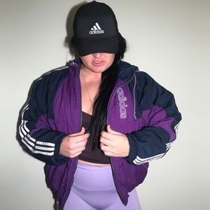 Adidas vintage bomber jacket